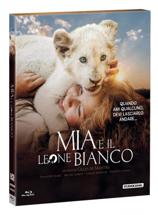 Locandina italiana DVD e BLU RAY Mia e il leone bianco 